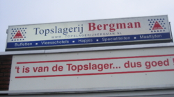 Bergman reclamebord